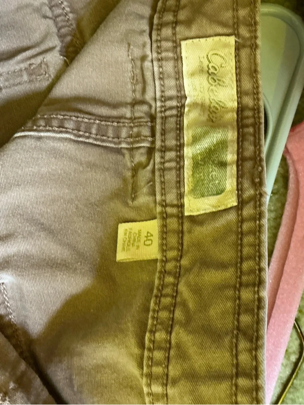 Tan Cabela's cargo shorts